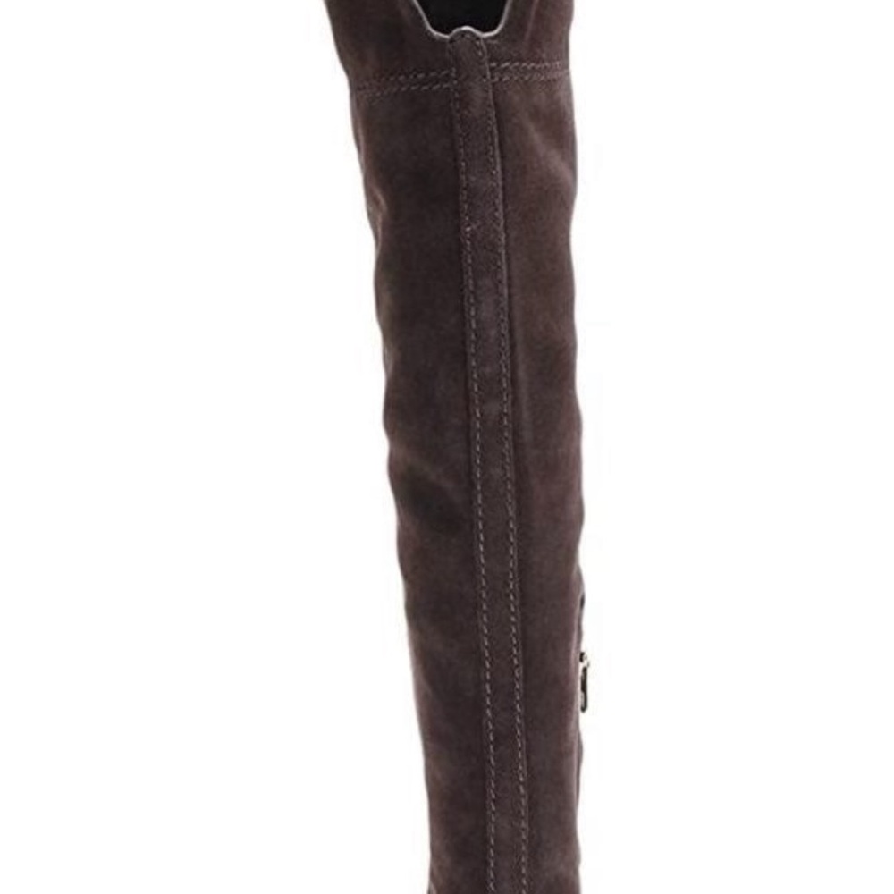 New coach over knee suede boots - Picture 2 of 4